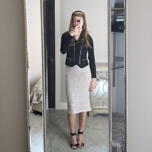 Bobeau Sequin Skirt